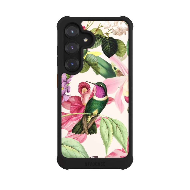 Galaxy S25 NIVOmax Kolibris und Rosen
