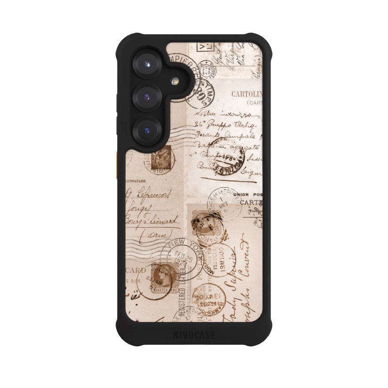 Galaxy S25 NIVOmax Vintage Briefmarken