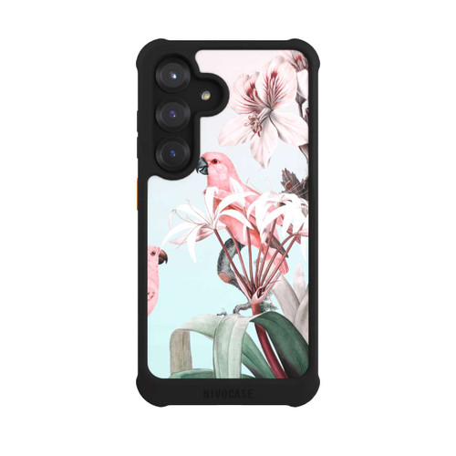 Samsung Galaxy S25 NIVOmax Pastel Parrots Paradise