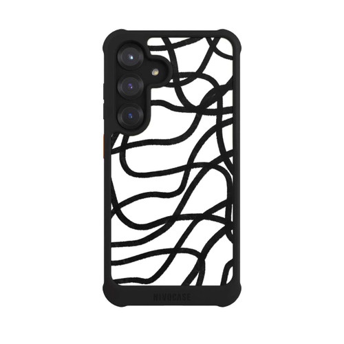 Samsung Galaxy S25 NIVOmax Black Lines