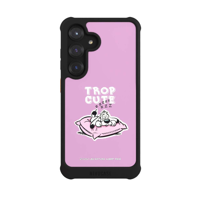 Galaxy S25 NIVOmax Trop Cute Rose - Idéfix