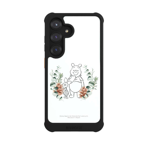 Samsung Galaxy S25 NIVOmax Green Love Pooh and Piglet