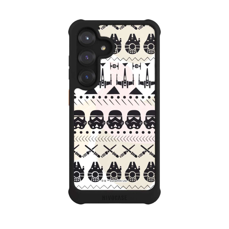 Galaxy S25 NIVOmax Motif d'icônes Star Wars