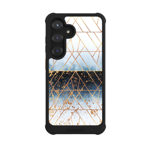 Samsung Galaxy S25 NIVOmax Winter Blue Geo