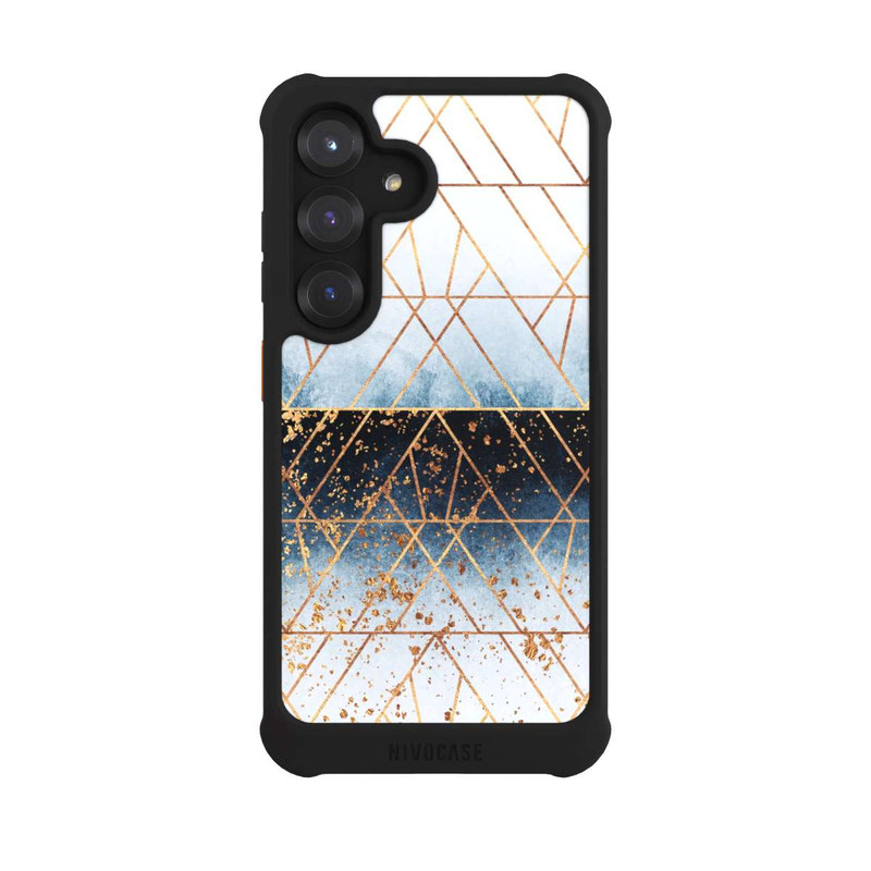 Galaxy S25 NIVOmax Winter Blue Geo