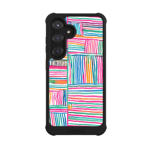 Samsung Galaxy S25 NIVOmax Watercolor Relaxing Lines