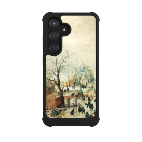 Samsung Galaxy S25 NIVOmax Winter Landscape with Ice Skaters - Hendrick Avercamp