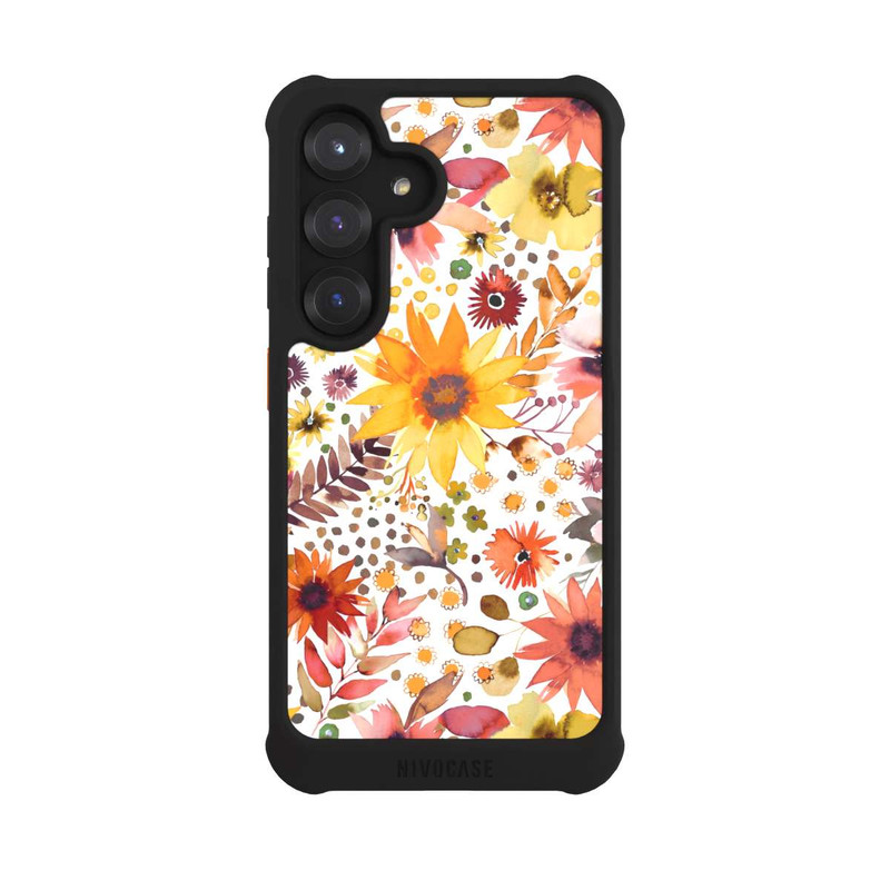 Galaxy S25 NIVOmax Floral Watercolour Blossoms