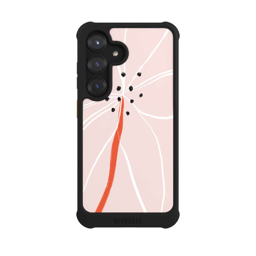 Samsung Galaxy S25 NIVOmax Abstrakte Blume Nr. 1