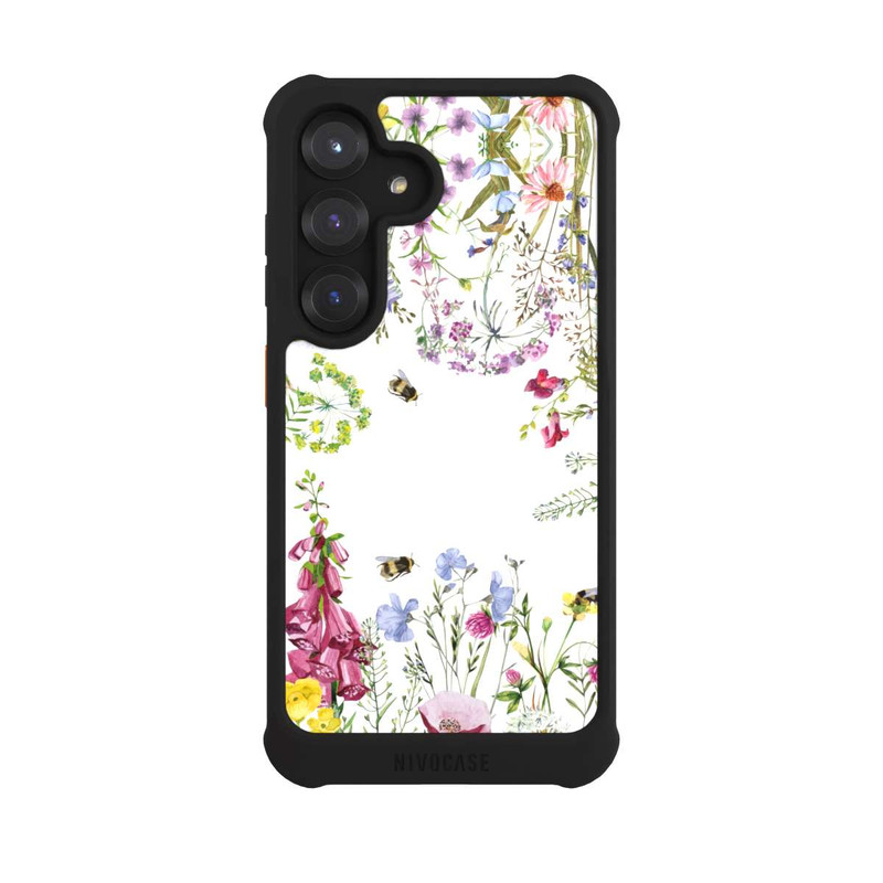 Galaxy S25 NIVOmax Cadre de fleurs sauvages des prés d'été