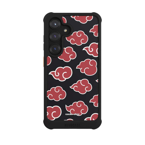 Samsung Galaxy S25 NIVOmax Akatsuki Pattern Black Big