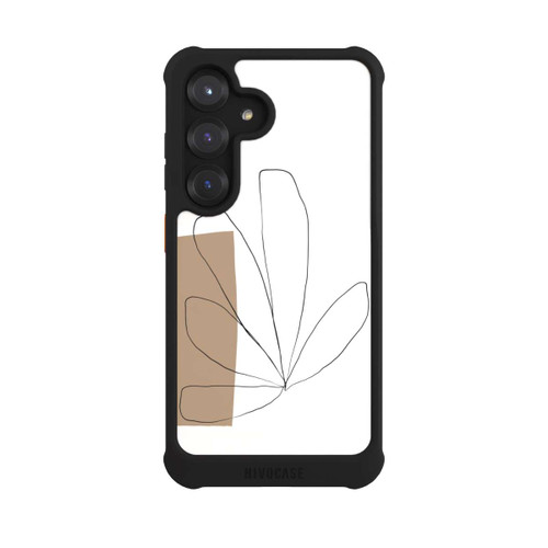 Samsung Galaxy S25 NIVOmax Blumen und Formen Nr. 2 - Anastasia Sawall