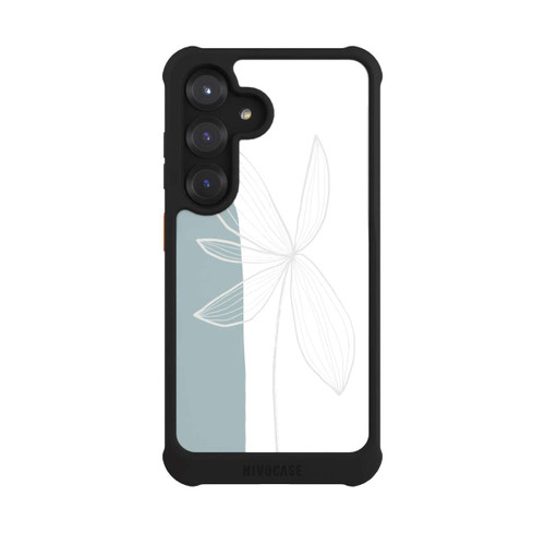 Samsung Galaxy S25 NIVOmax Blumen und Formen Nr. 3 - Anastasia Sawall