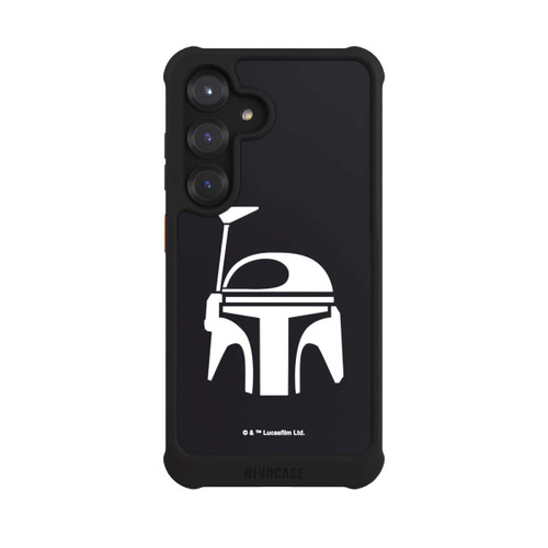 Samsung Galaxy S25 NIVOmax Boba Fett Helm Schwarz