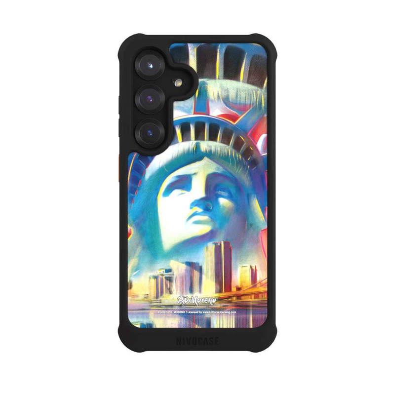 Galaxy S25 NIVOmax New York Liberty Art par P.D. Moreno