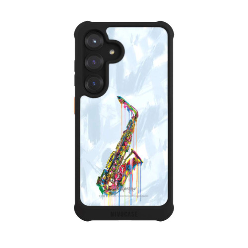 Samsung Galaxy S25 NIVOmax Saxophone Art By P.D. Moreno