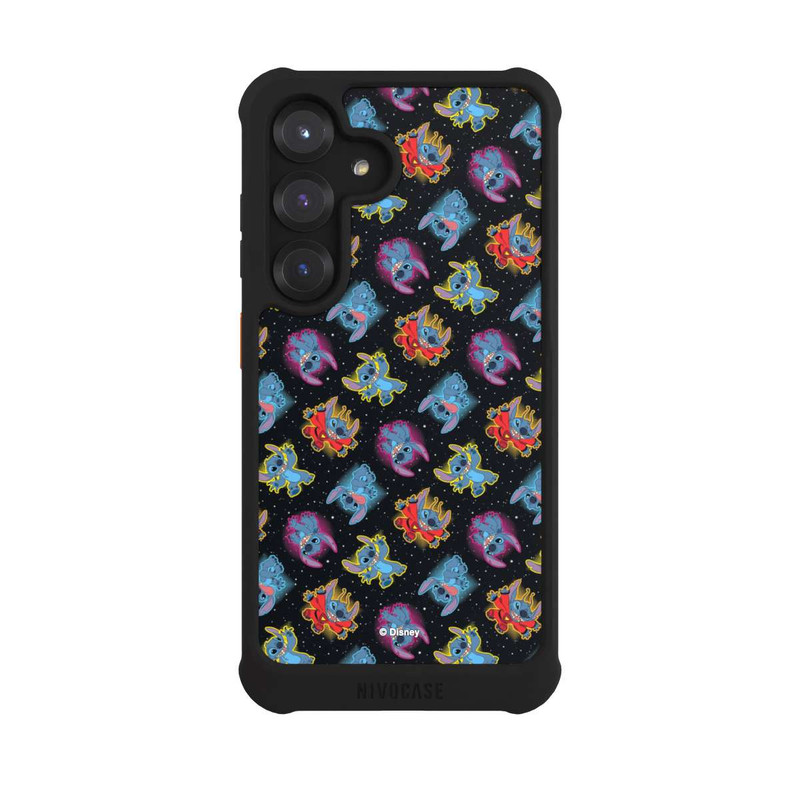 Galaxy S25 NIVOmax Stitch Pattern Black