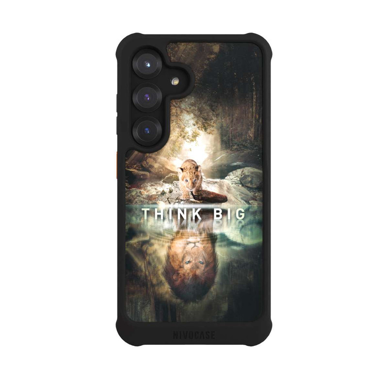Galaxy S25 NIVOmax Think Big Lion