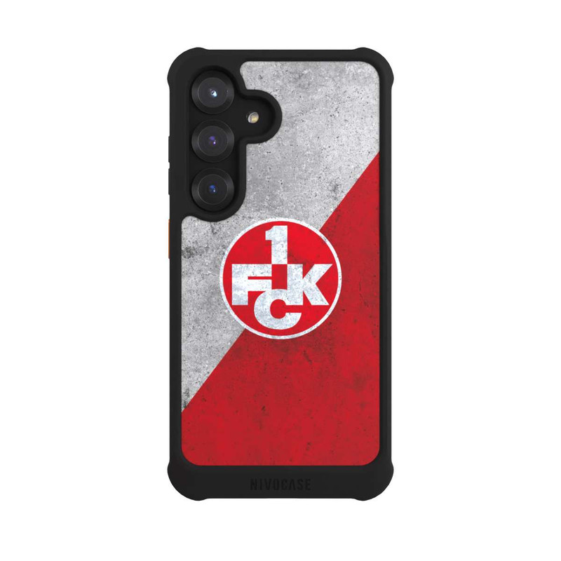 Galaxy S25 NIVOmax 1.FC Kaiserslautern-Beton Logo red