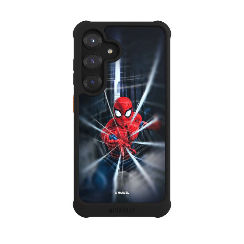Galaxy S25 NIVOmax Toile Spider-Man