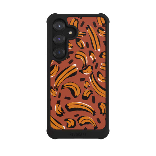 Samsung Galaxy S25 NIVOmax Motif abstrait de bananes