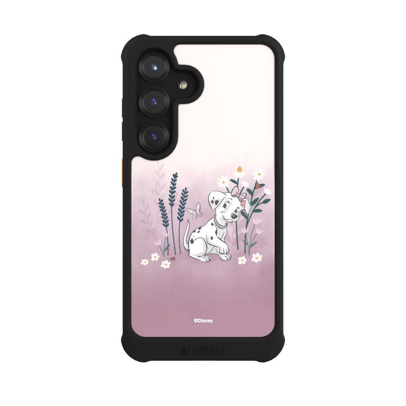 Galaxy S25 NIVOmax 101 Dalamatiner mit Blumen