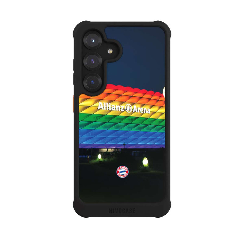 Galaxy S25 NIVOmax Allianz Arena Rainbow