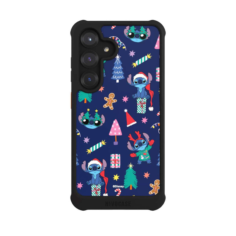 Galaxy S25 NIVOmax Stitch Motif de Noël