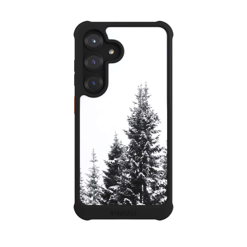 Galaxy S25 NIVOmax Schneebedeckte Tannen
