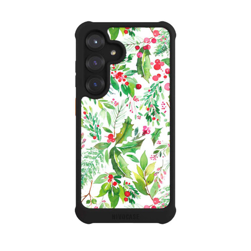 Samsung Galaxy S25 NIVOmax Christmas Holly Holiday Nature