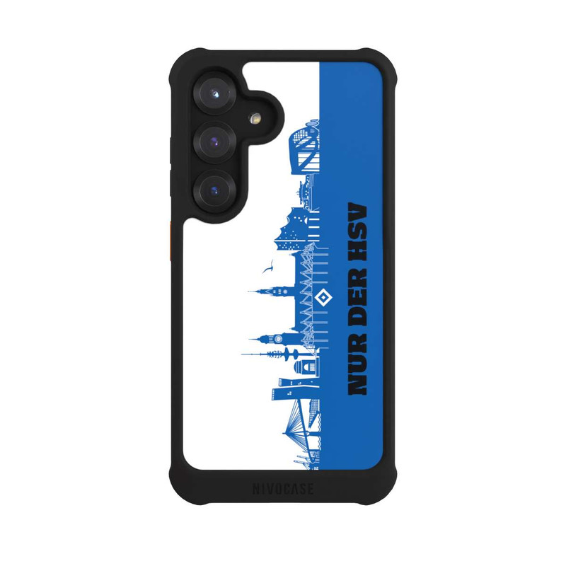 Galaxy S25 NIVOmax HSV Skyline Blau Weiß