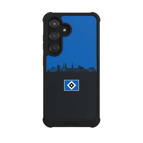 Samsung Galaxy S25 NIVOmax HSV Skyline Blau Schwarz