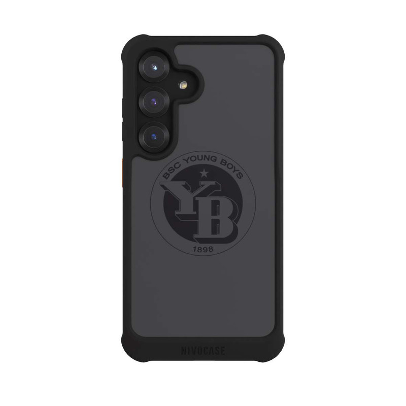 Galaxy S25 NIVOmax BSC YB Logo Grau