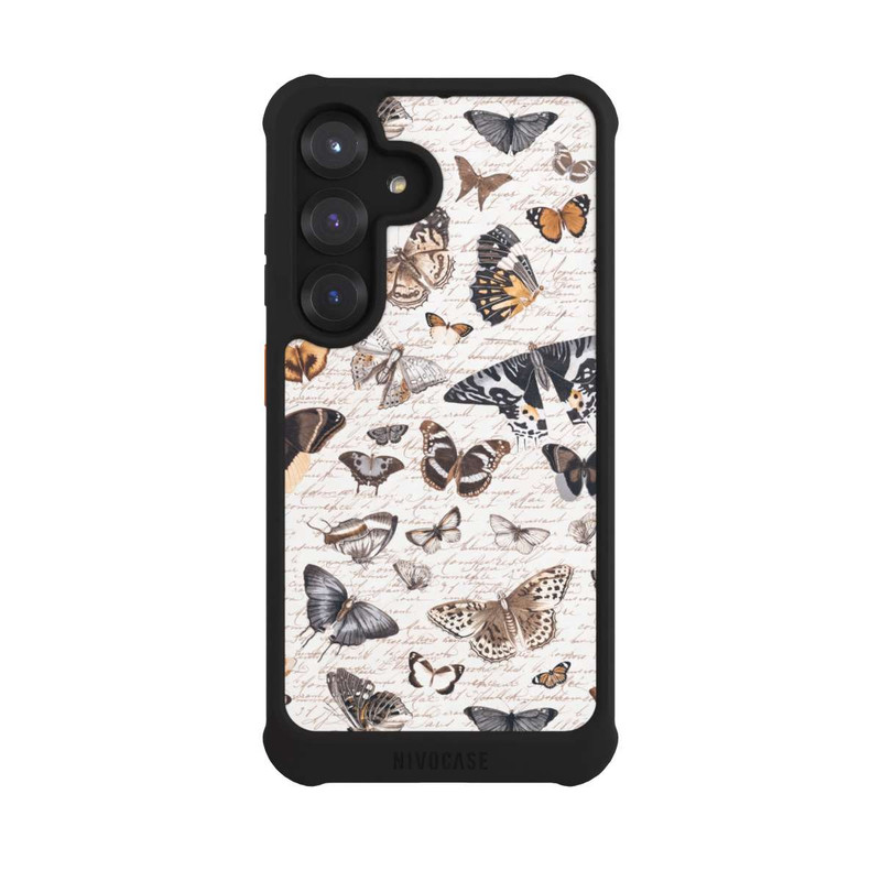 Galaxy S25 NIVOmax Butterfly Pattern Boho