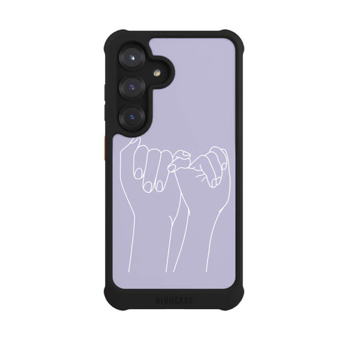Samsung Galaxy S25 NIVOmax Ligne d'art de la promesse