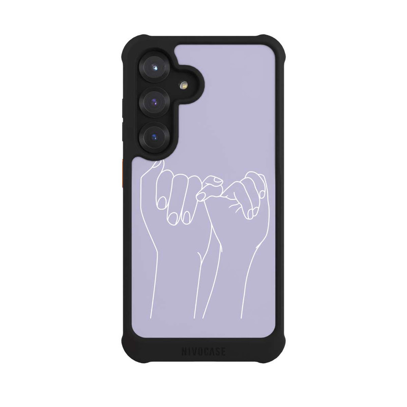 Galaxy S25 NIVOmax Versprechen Line Art