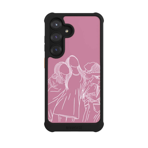 Samsung Galaxy S25 NIVOmax Freundinnen Line Art