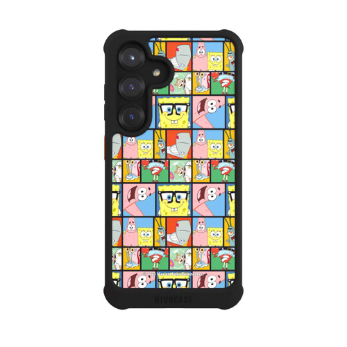 Samsung Galaxy S25 NIVOmax Spongebob Friends Memory Pattern