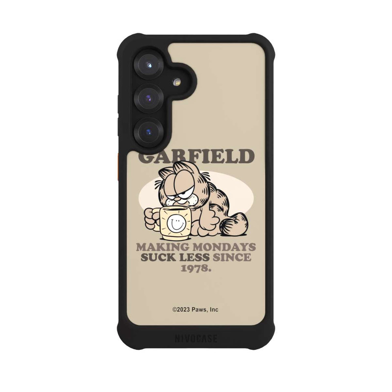 Galaxy S25 NIVOmax Garfield Brun