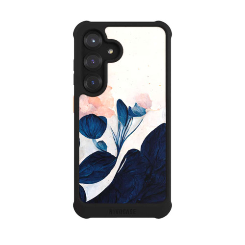 Samsung Galaxy S25 NIVOmax Tulipes bleues