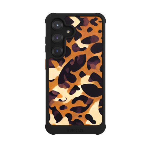 Samsung Galaxy S25 NIVOmax Leo Pattern hellbraun
