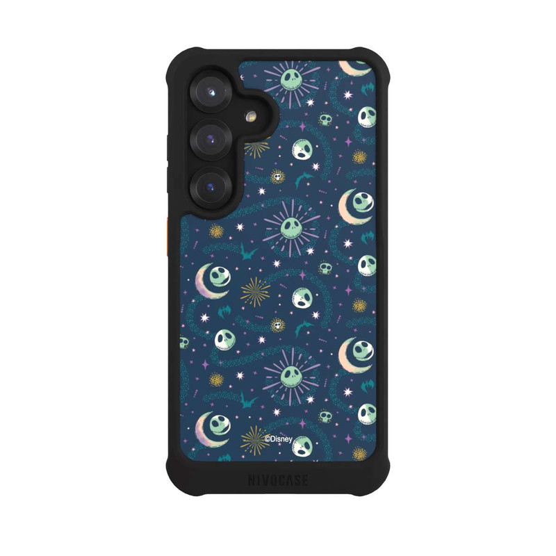 Galaxy S25 NIVOmax Nightmare Before Christmas Jack Skellington Pattern Moon