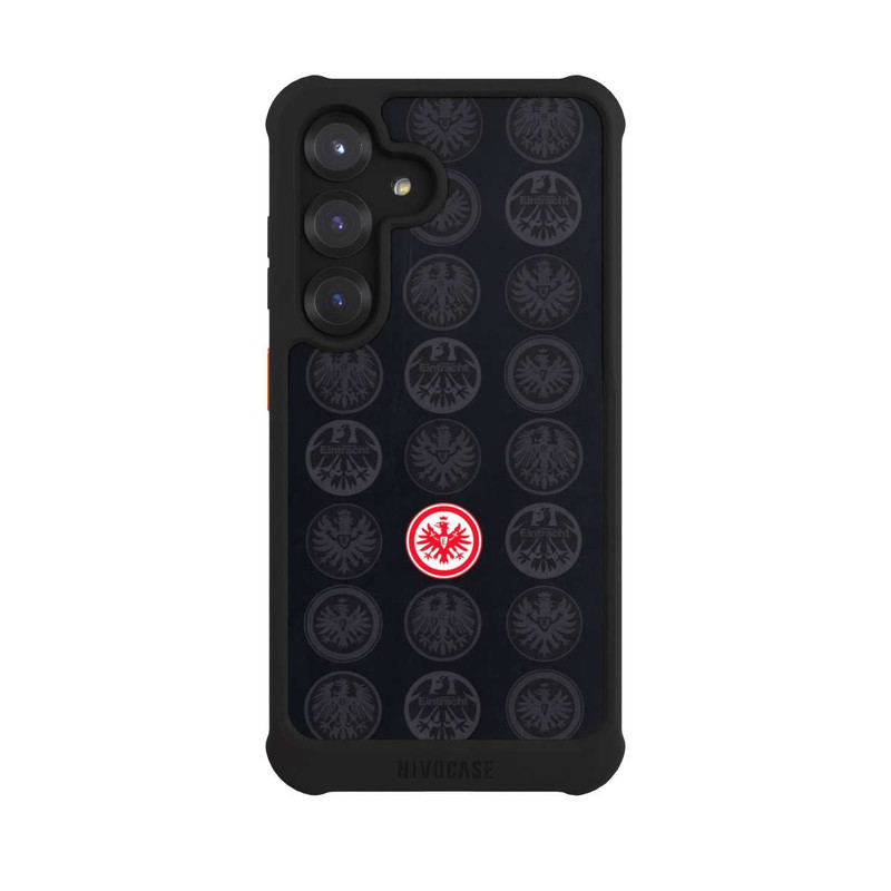 Galaxy S25 NIVOmax Eintracht Frankfurt Logo Pattern