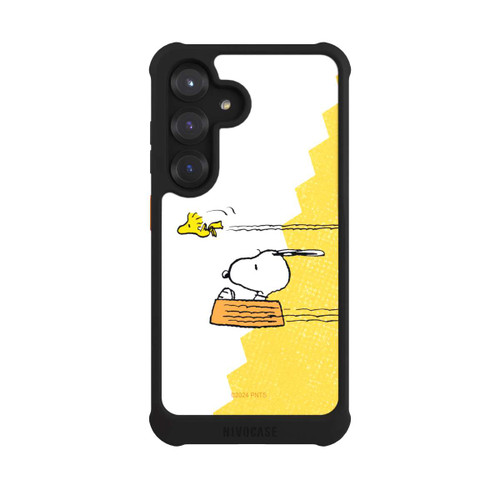 Samsung Galaxy S25 NIVOmax Snoopy und Woodstock