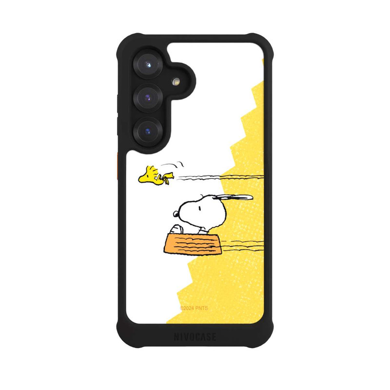 Galaxy S25 NIVOmax Snoopy und Woodstock
