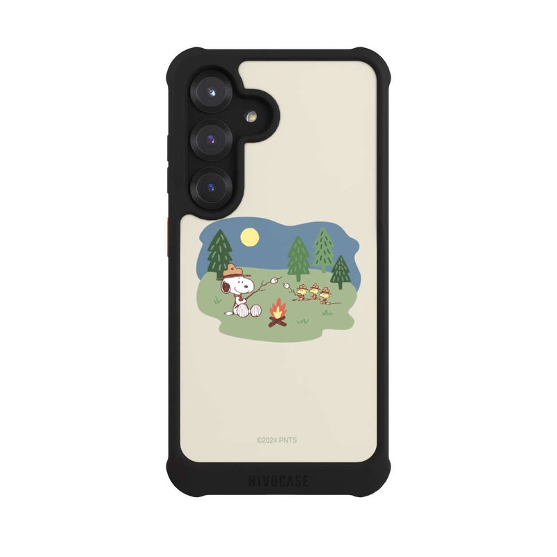 Galaxy S25 NIVOmax Snoopy Lagerfeuer