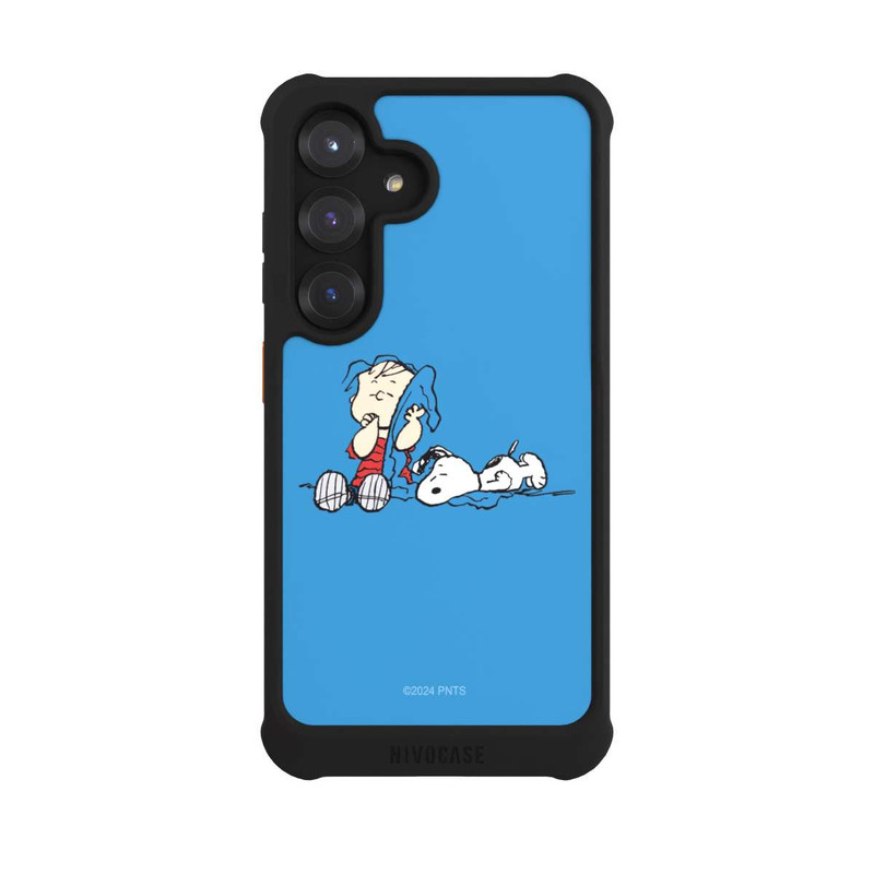 Galaxy S25 NIVOmax Linus und Snoopy