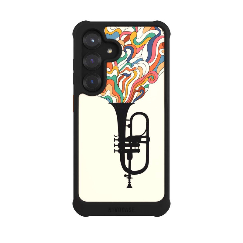 Galaxy S25 NIVOmax Flügelhorn Jazz bunt