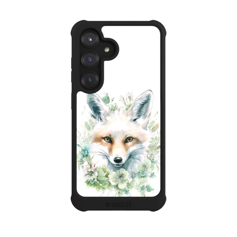 Galaxy S25 NIVOmax Fuchs blumig