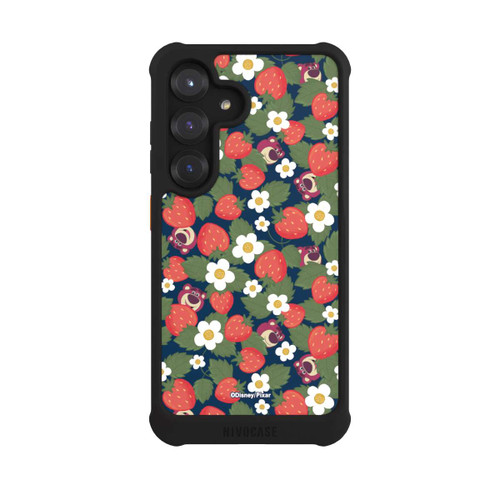 Samsung Galaxy S25 NIVOmax Lotso Toy Story Strawberry Flower Pattern